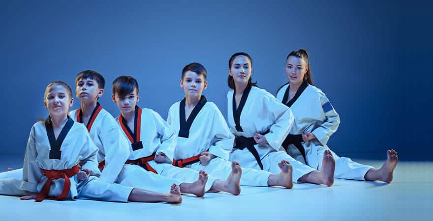 Martial Arts Lessons for Kids in Waco TX - Kids Group Splits