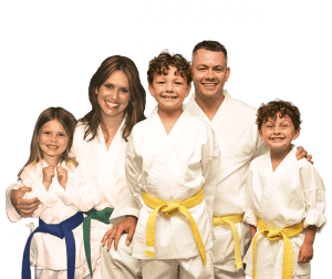 Martial Arts Lessons for Families in Waco TX - Group Family for Martial Arts Footer Banner