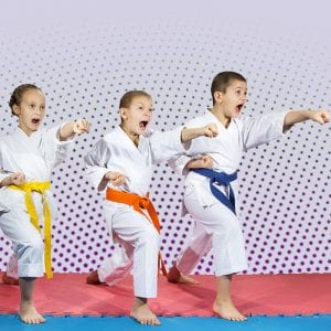 Martial Arts Lessons for Kids in Waco TX - Punching Focus Kids Sync